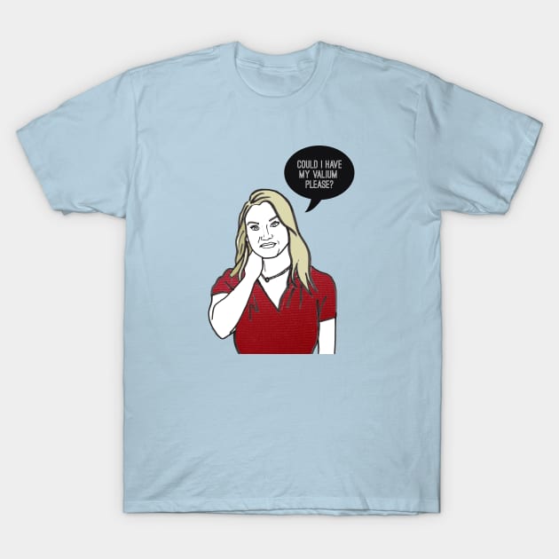 Valium T-Shirt by Katsillustration